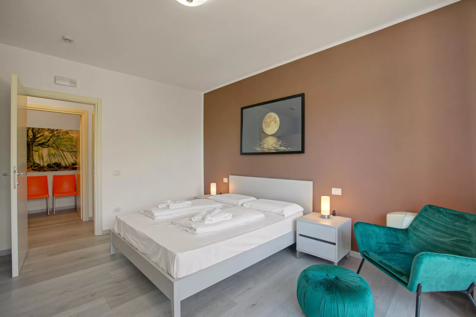 RESIDENCE PORTO LETIZIA - PALACE-1ROOM APT 4 PAX MOUNTAIN VIEW DELUXE8204 - P1MD4 - Bedroom