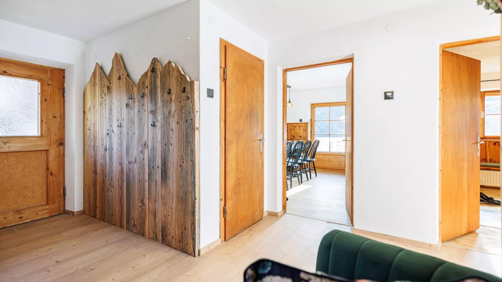 Tirola Hütte-Empfangshalle