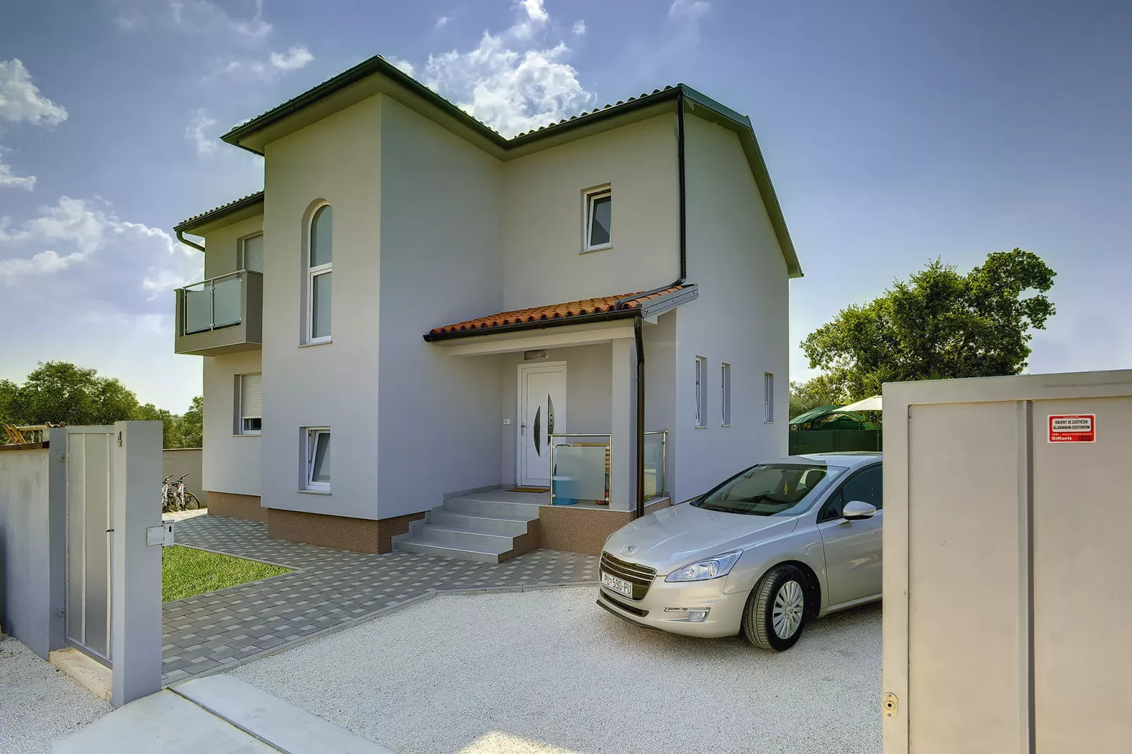 Villa Amber-Außenbereich Sommer