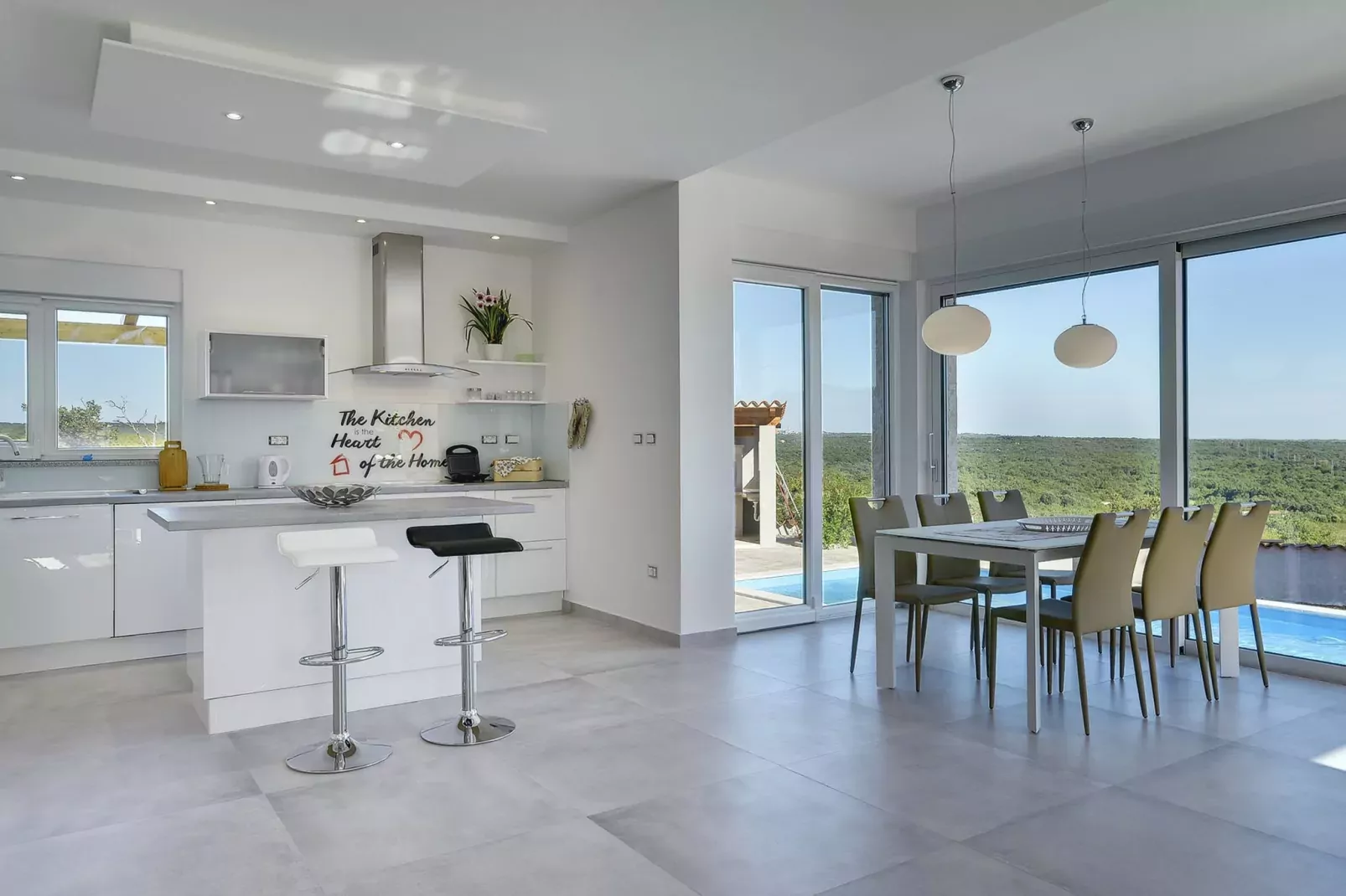 Villa White-Dining room