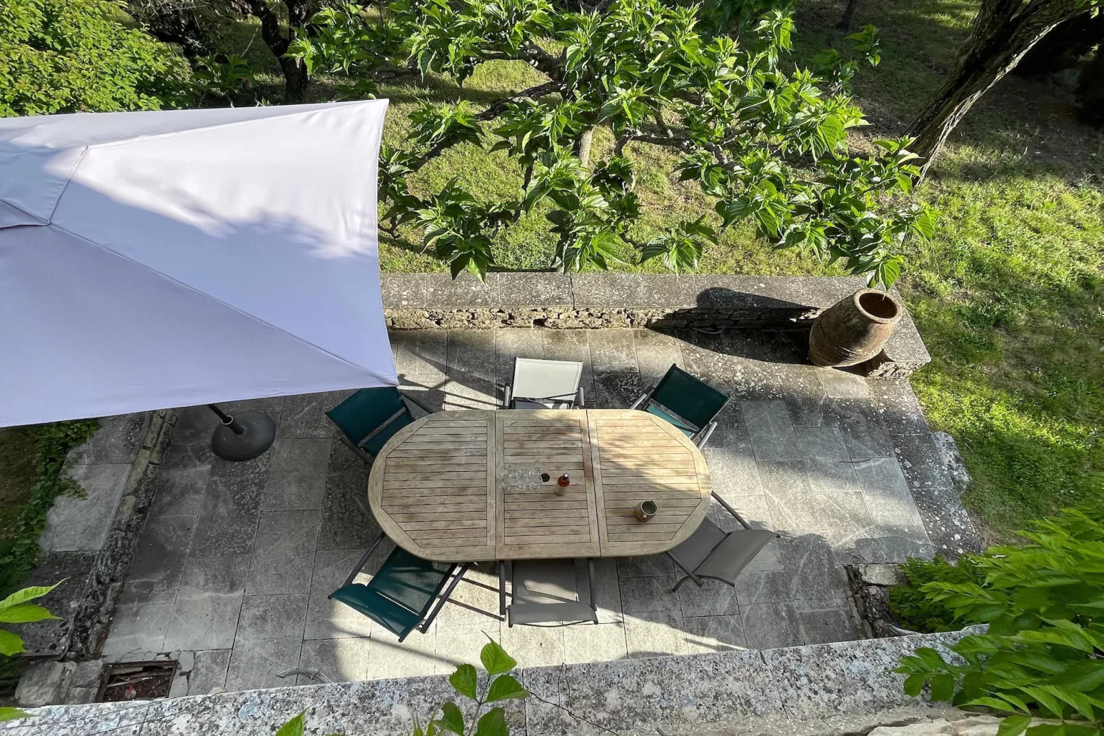 La Familiale - Maison provençale avec piscine et vue imprenable sur Gordes-Terrace balcony