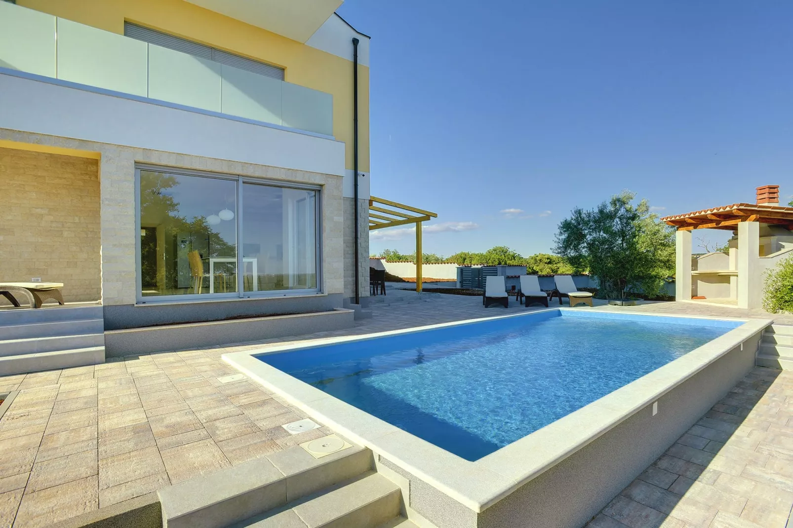 Villa White-Pool