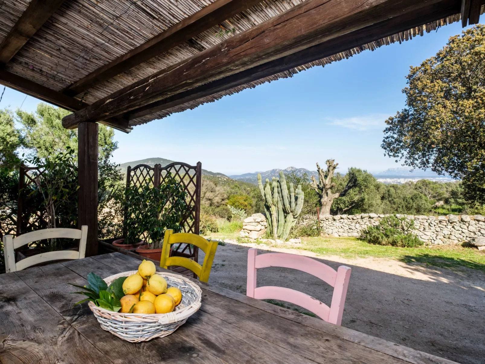 Altes gallurisches Bauernhaus mit Blick auf Olbia - Inside