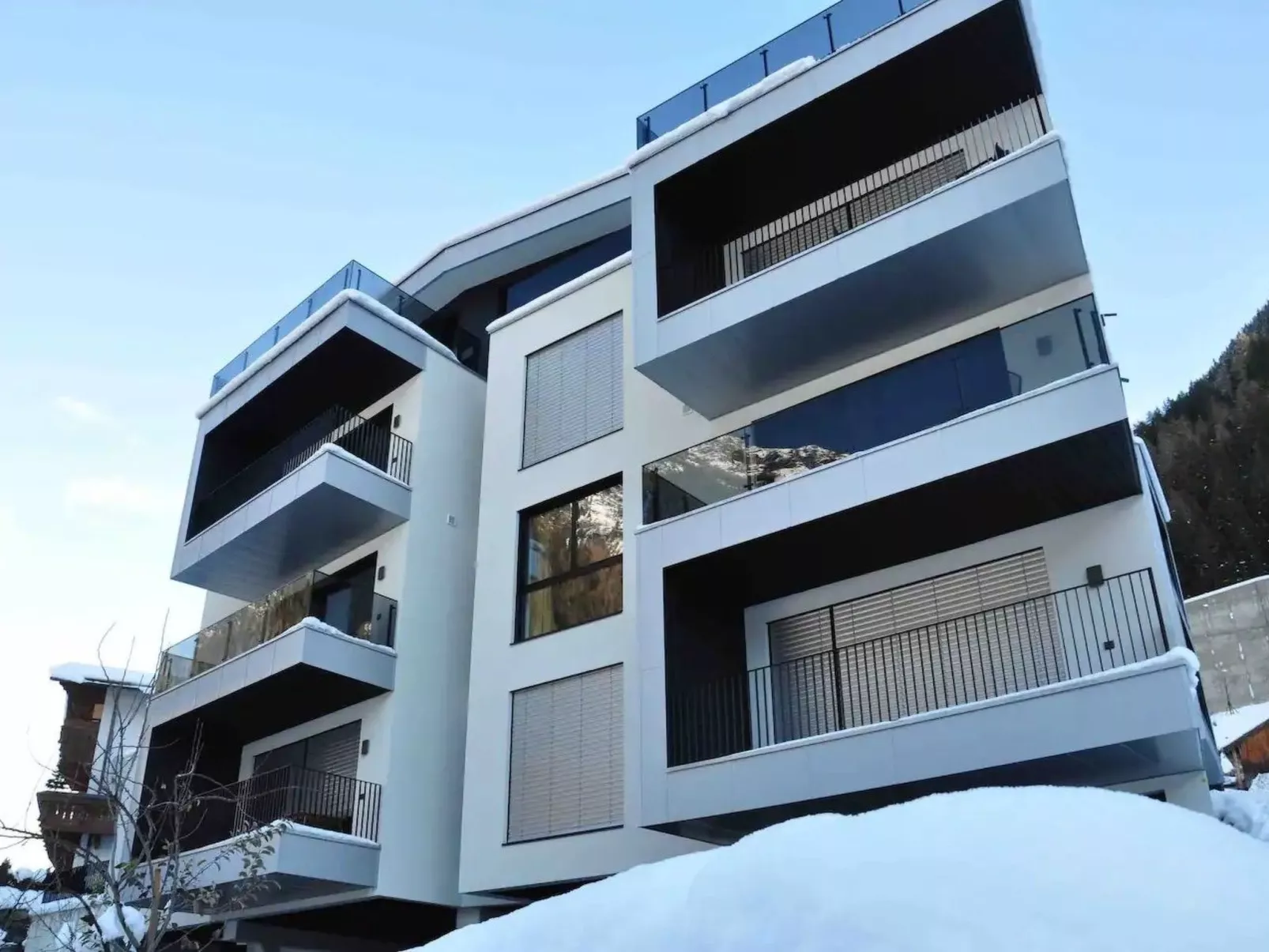 Stillvolle Luxus Wohnung in der Residenz Silvretta - Dehors