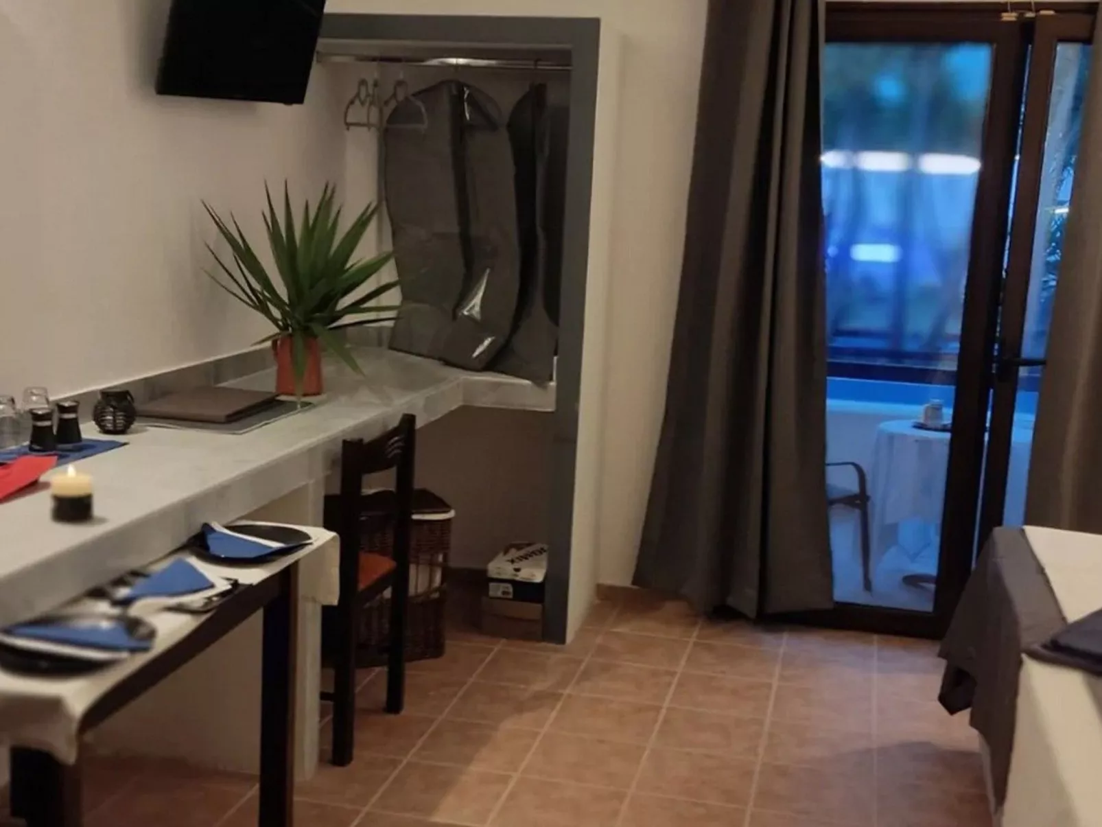 Skiathos Ferienhaus - Drinnen