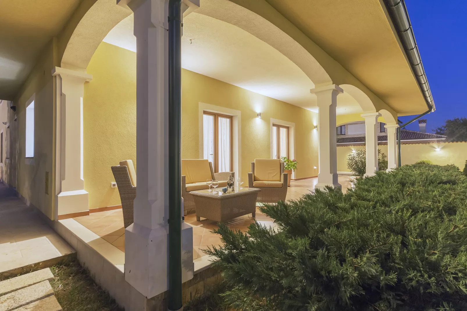 Villa Monique-Terrassenbalkon