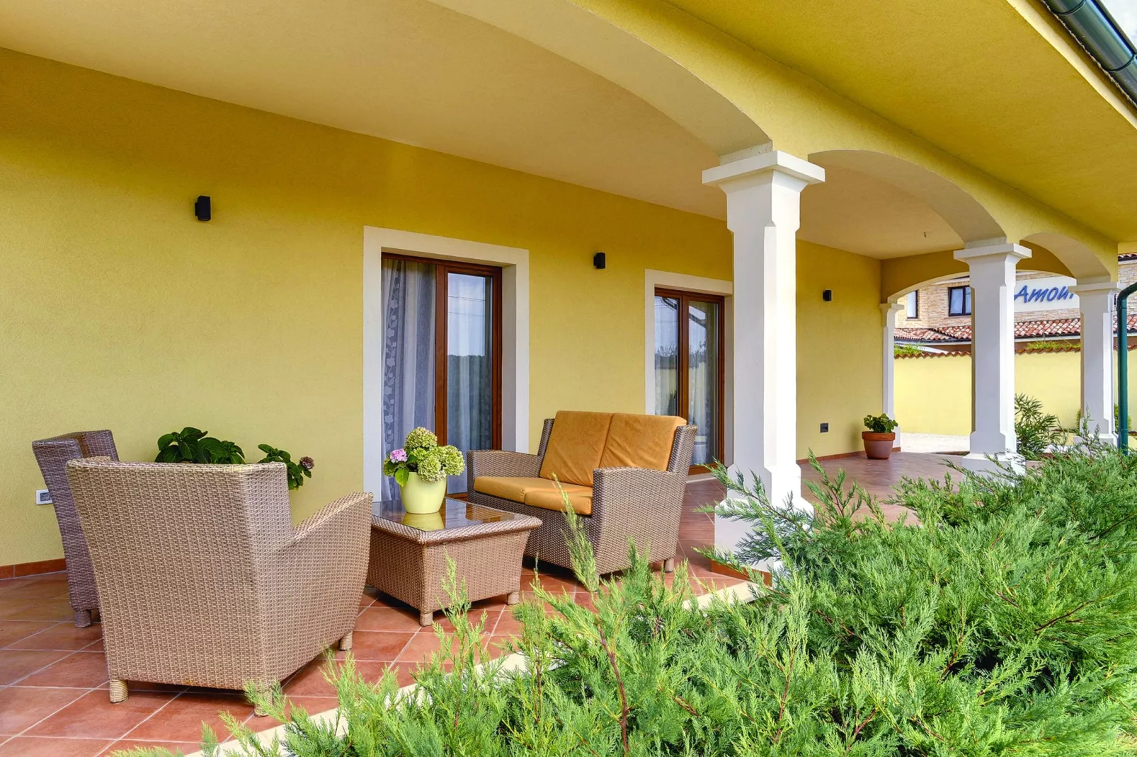 Villa Monique-Terrassenbalkon