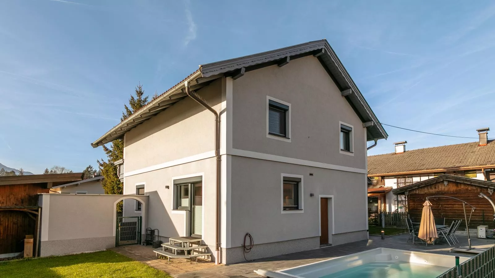 Kaiser Chalet Ebbs - Exterior in winter