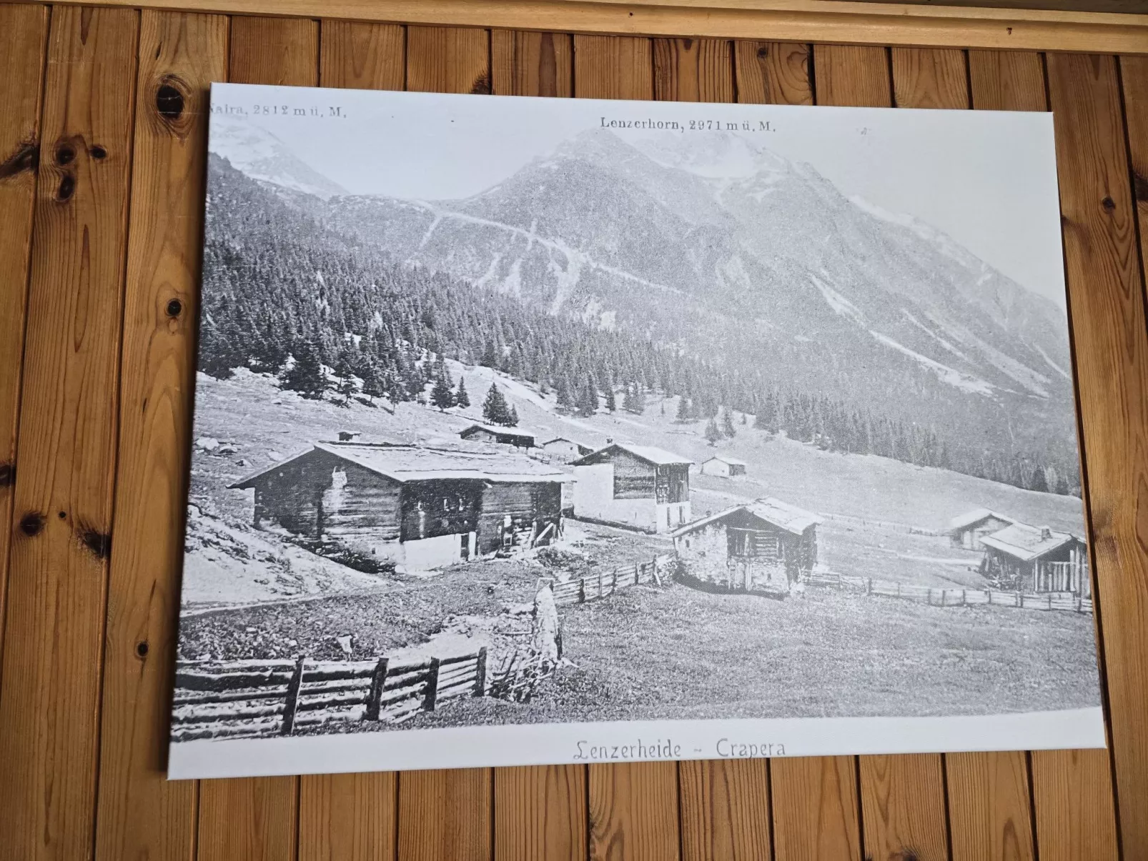 Maiensäss Crapera - Drinnen