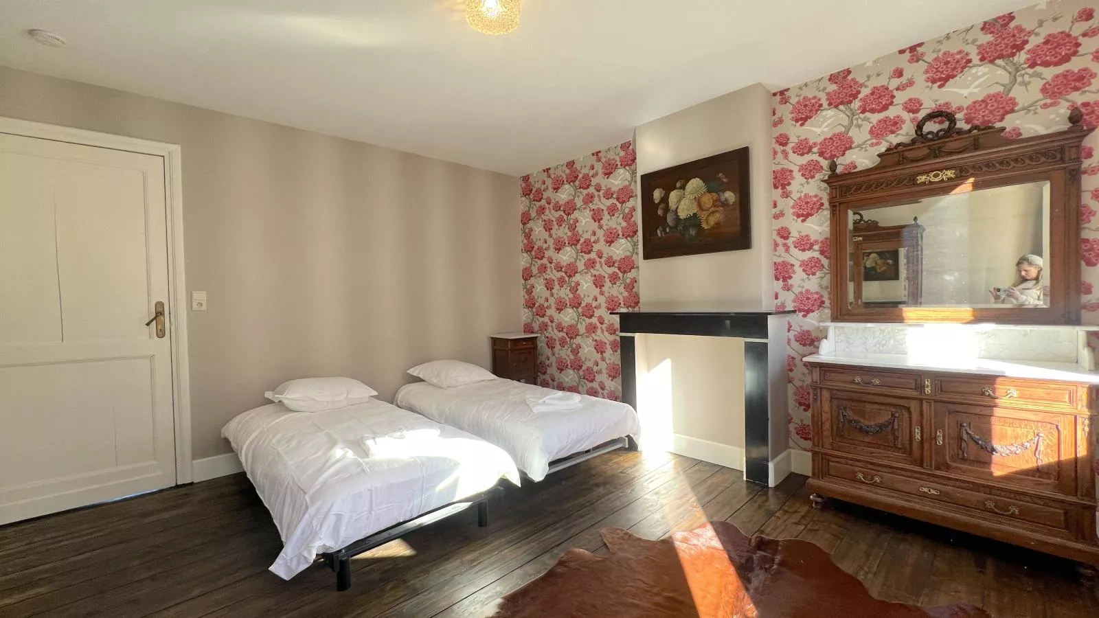 La Maison Bleue Ronse - Schlafzimmer