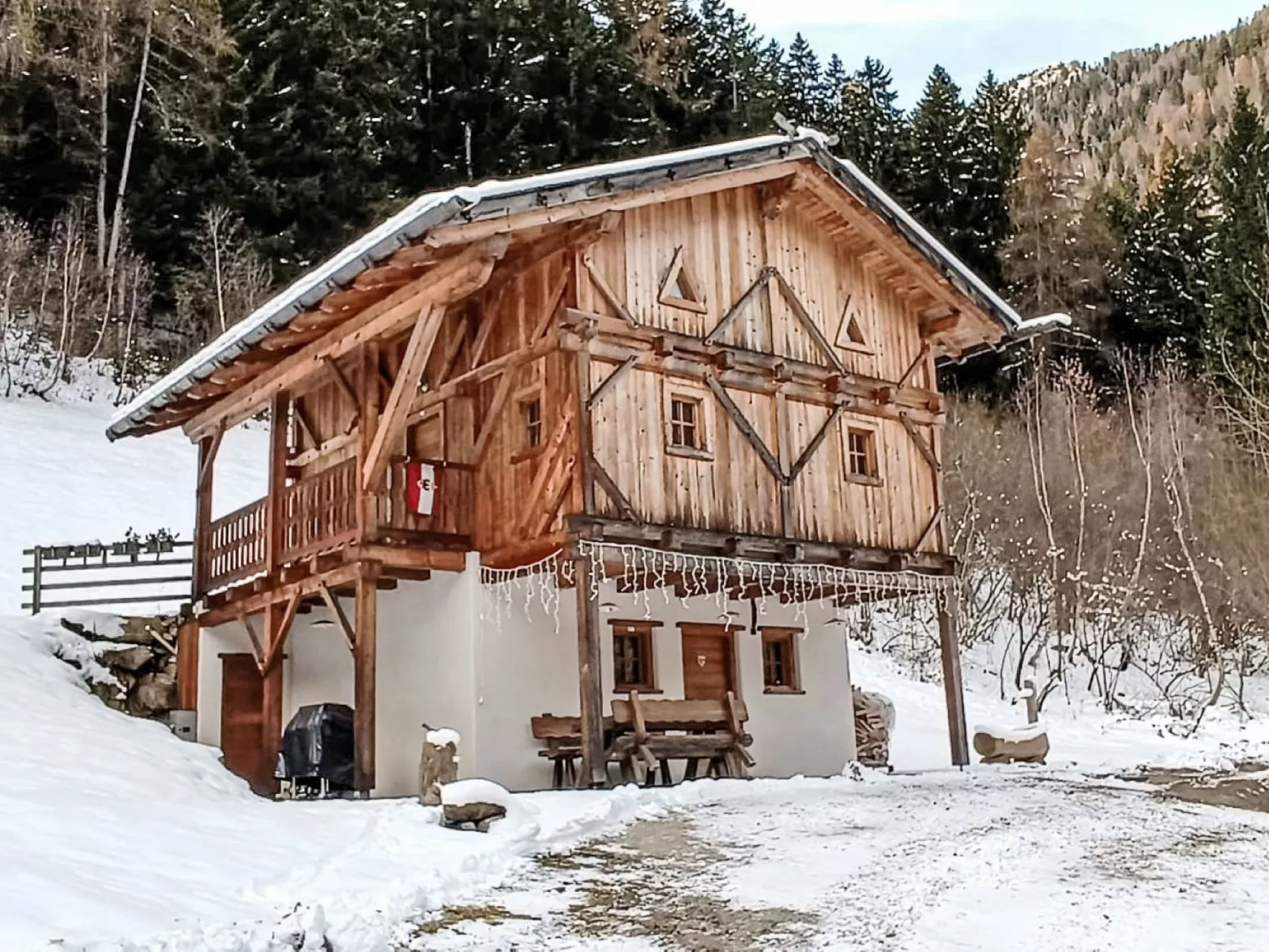 Maset Pozzati-Draußen