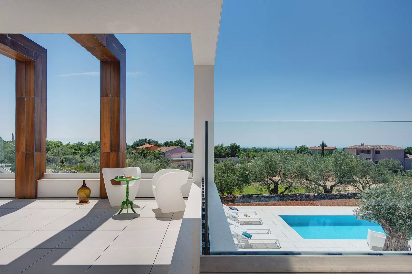 Villa Old Olive VIII-View summer
