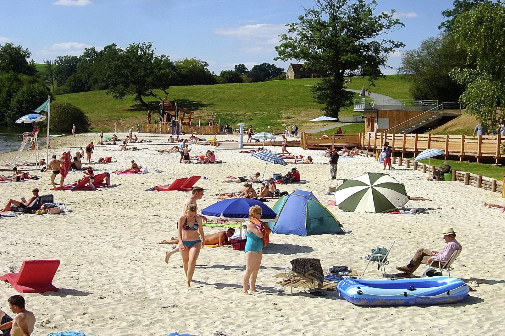 La Bergerie-Gebiete Sommer 20 km