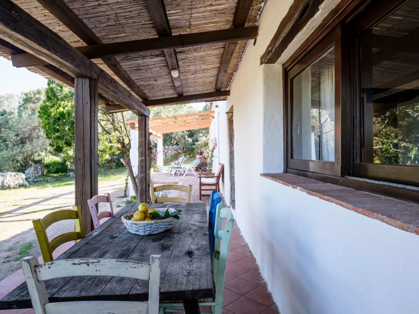 Altes gallurisches Bauernhaus mit Blick auf Olbia - Inside