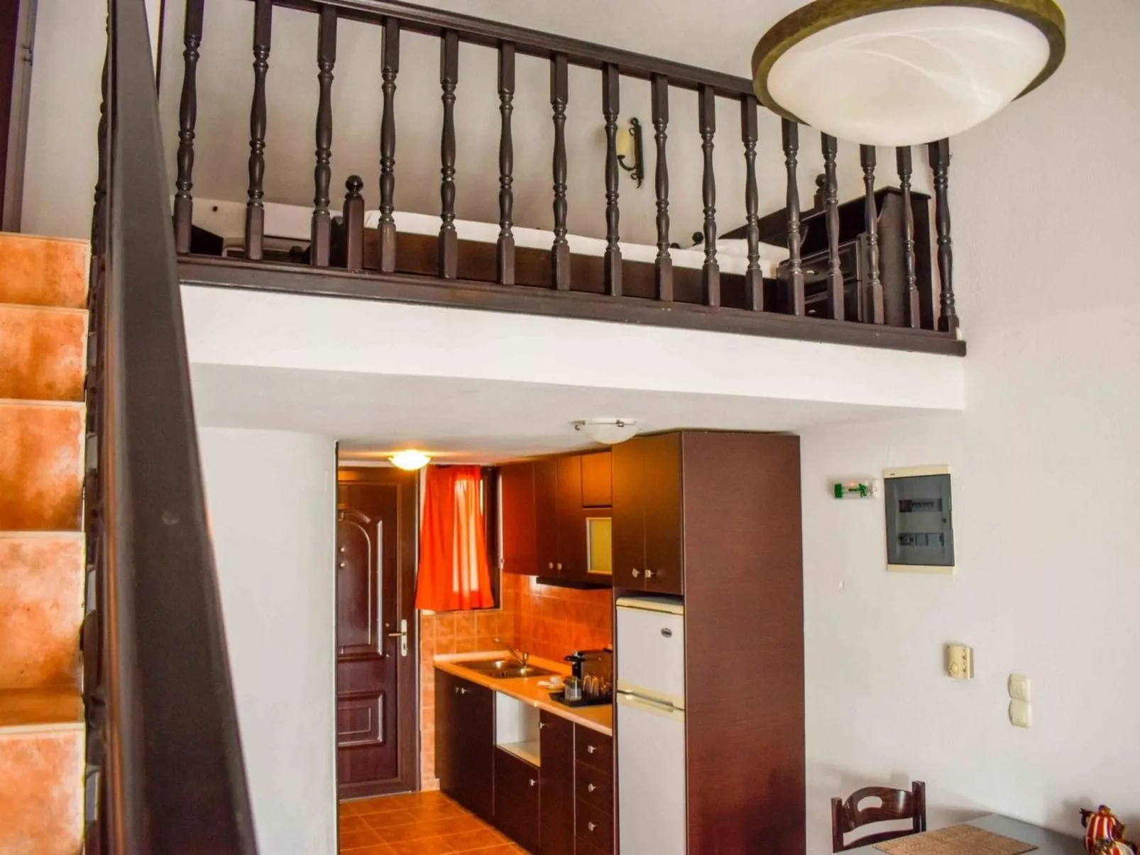 Skiathos Ferienhaus - Drinnen