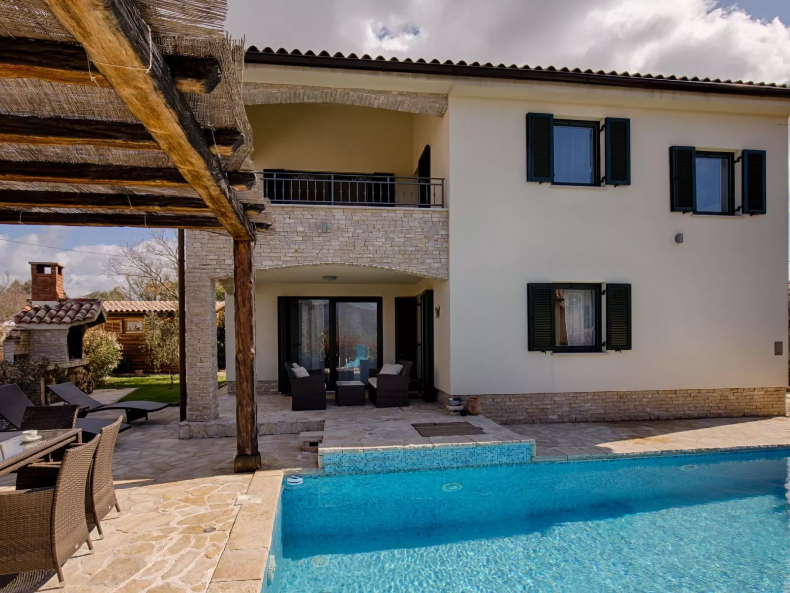 Villa "Oleandar" mit Schwimmbad und Meerblick - Image-tags.info