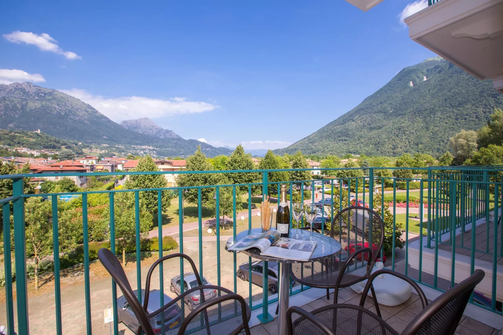 RESIDENCE PORTO LETIZIA - PALACE-1ROOM APT 4 PAX MOUNTAIN VIEW PLUS 8203 - P1MP4 - Terrace balcony