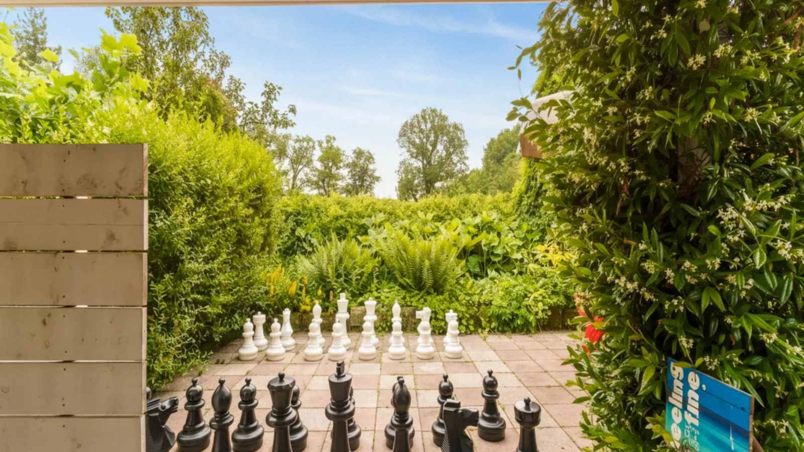 Wellnesshuisje Engelse Tuin-Jardins en été