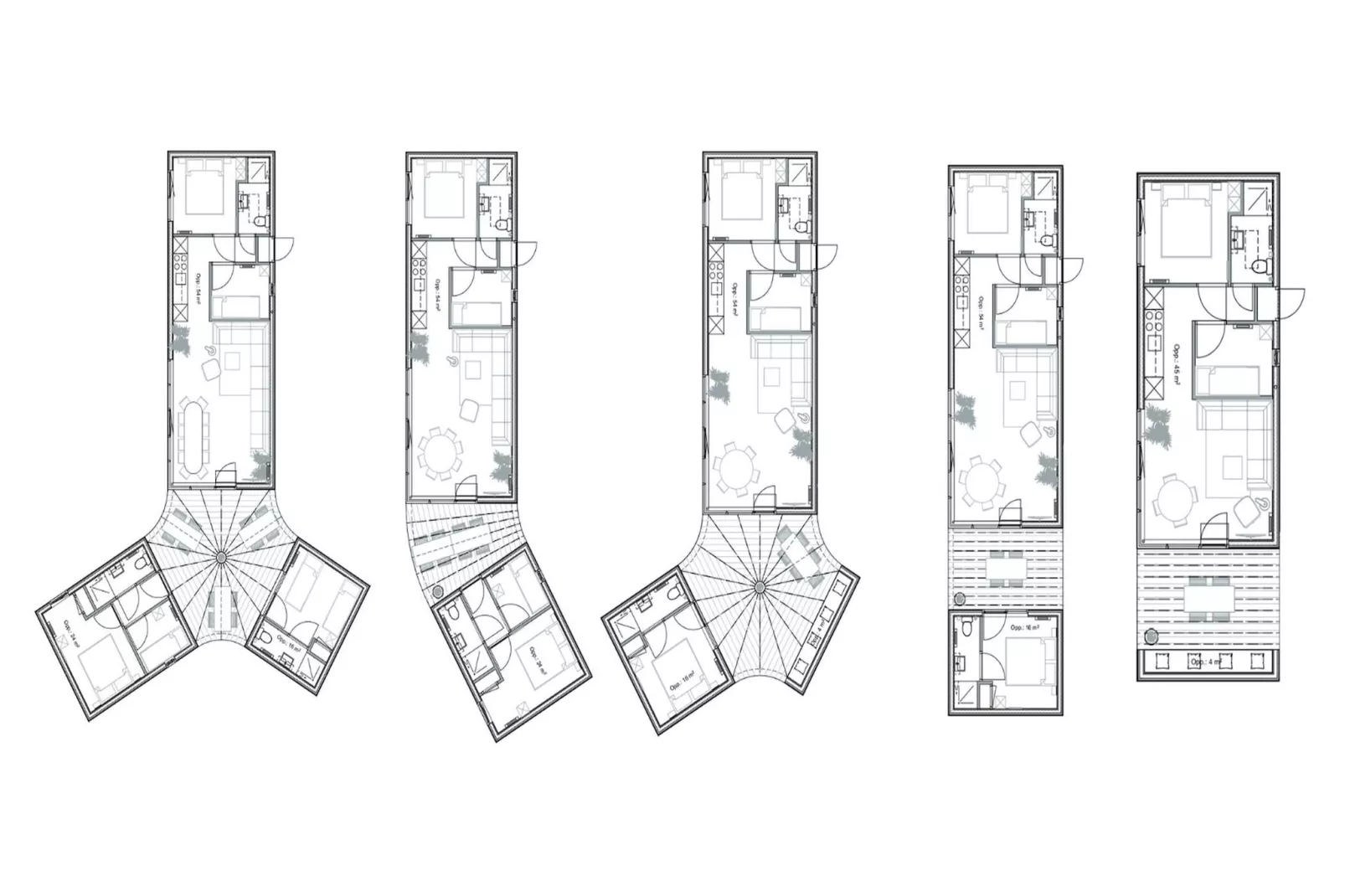 De Steppe 8 pax - 1-Floor plan
