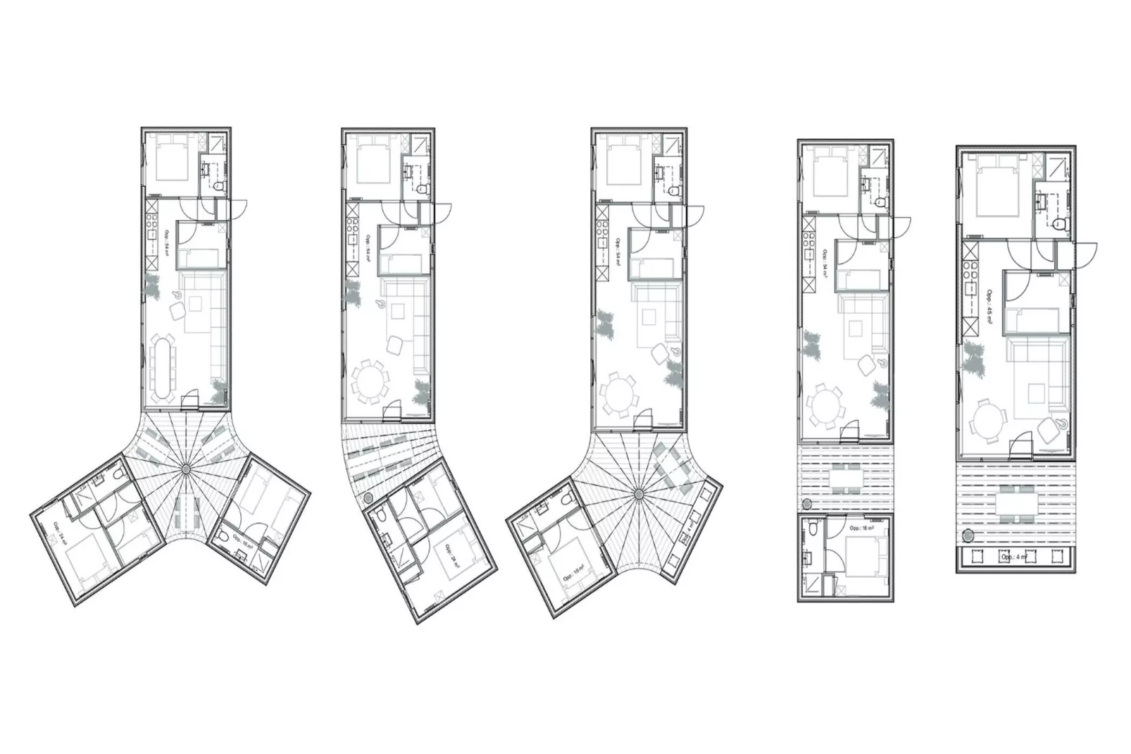 De Steppe 8 pax - 4-Floor plan