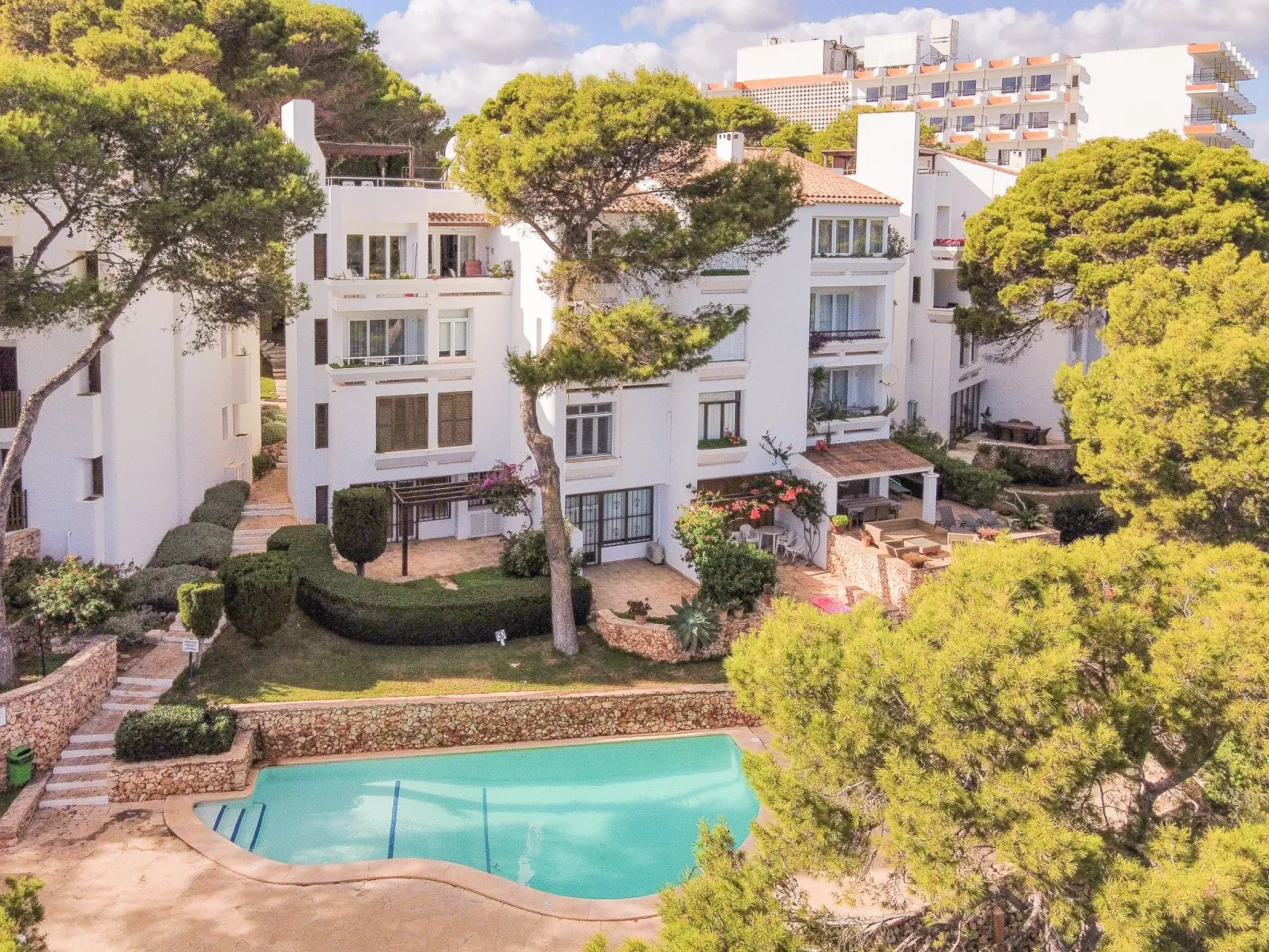 Neu renoviertes, modernes Apartment für 4 Personen, direkt an der Cala Ferrera - Draußen