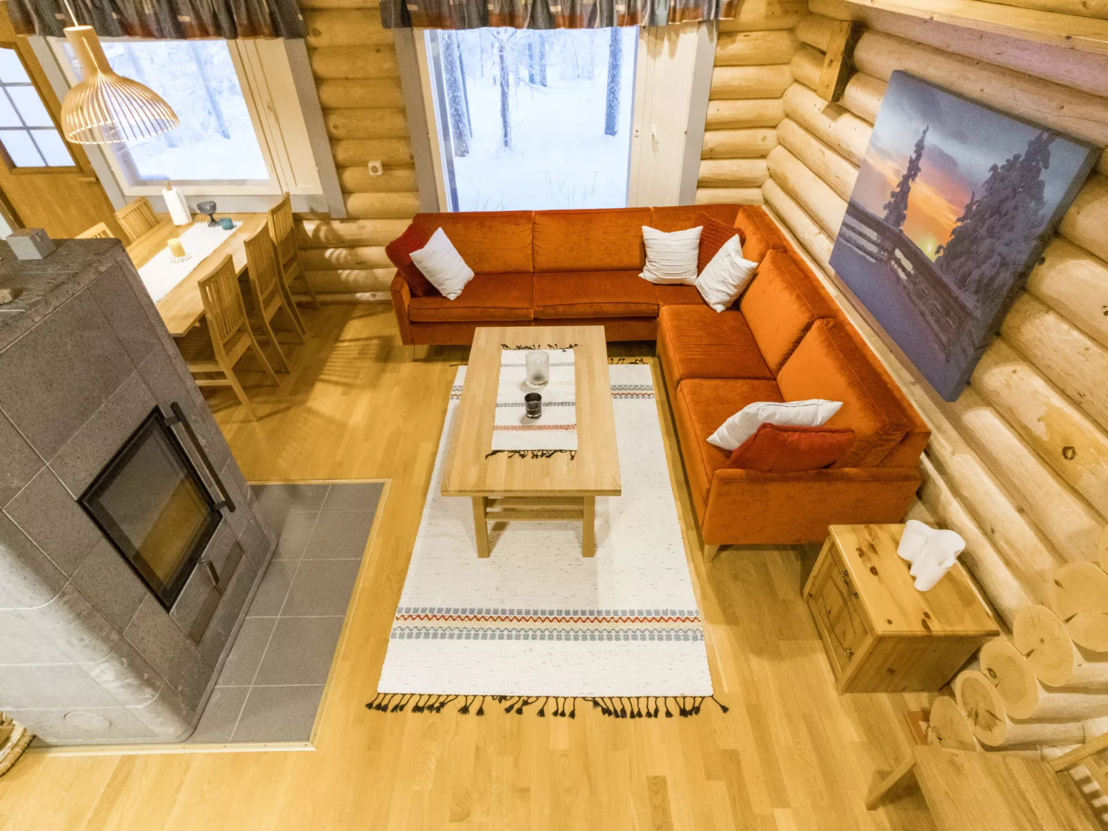 Salvostie 13, hetta - Dedans