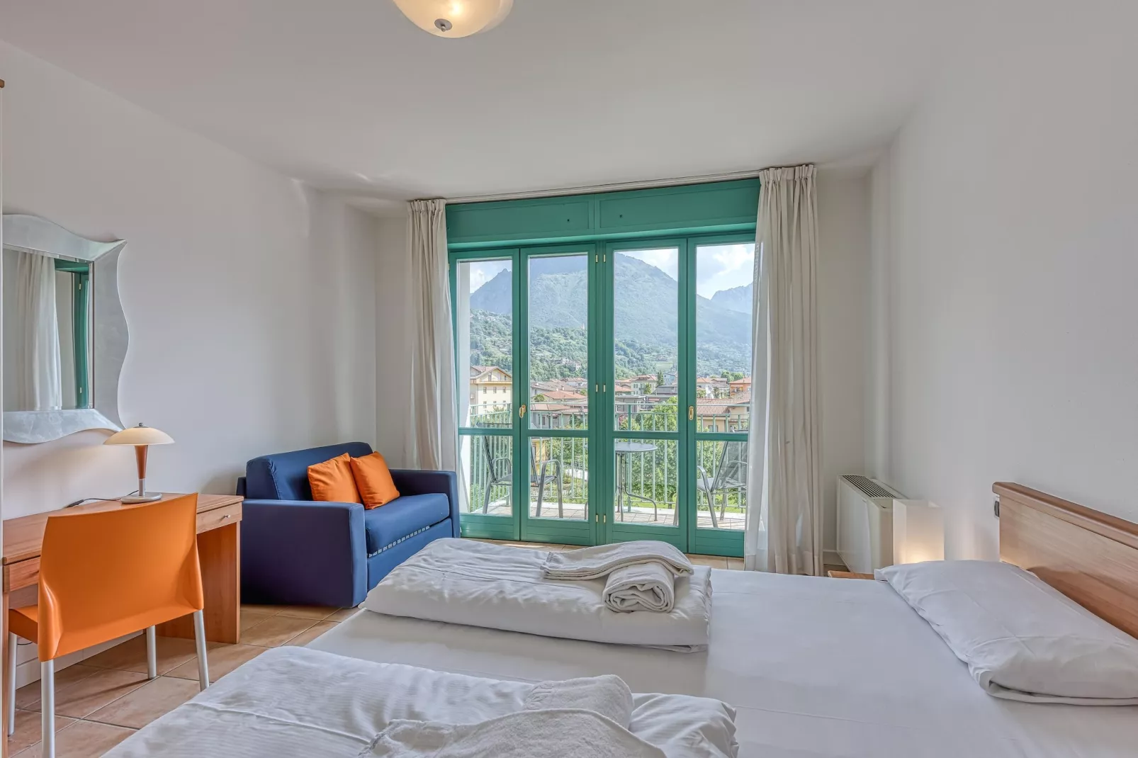 RESIDENCE PORTO LETIZIA - PALACE-1ROOM APT 4 PAX MOUNTAIN VIEW DELUXE8204 - P1MD4 - Bedroom