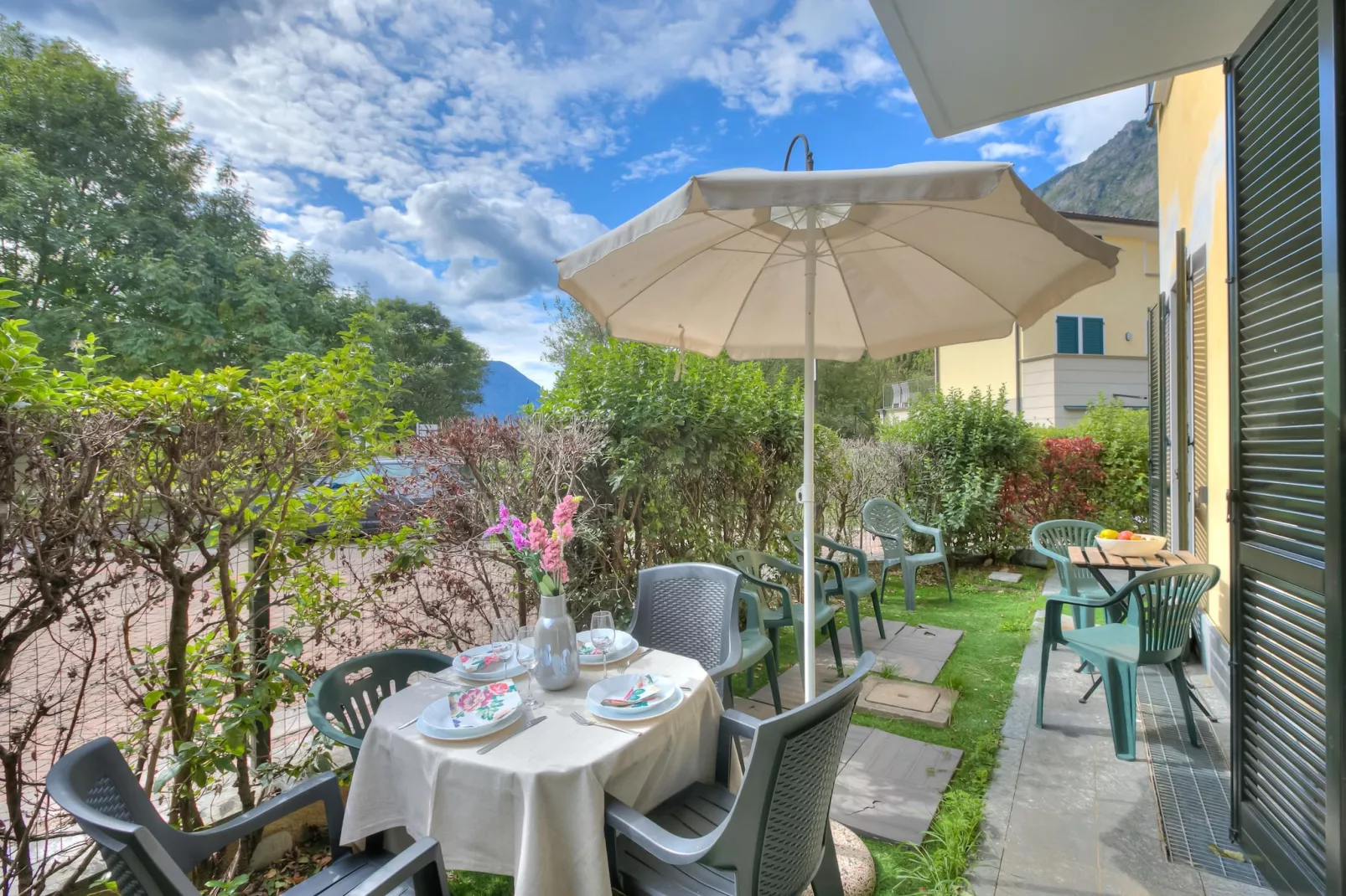 RESIDENCE PORTO LETIZIA - VILLAGE-TRILOCALE 6 PAX 8228 - VGB6 - Terrace balcony