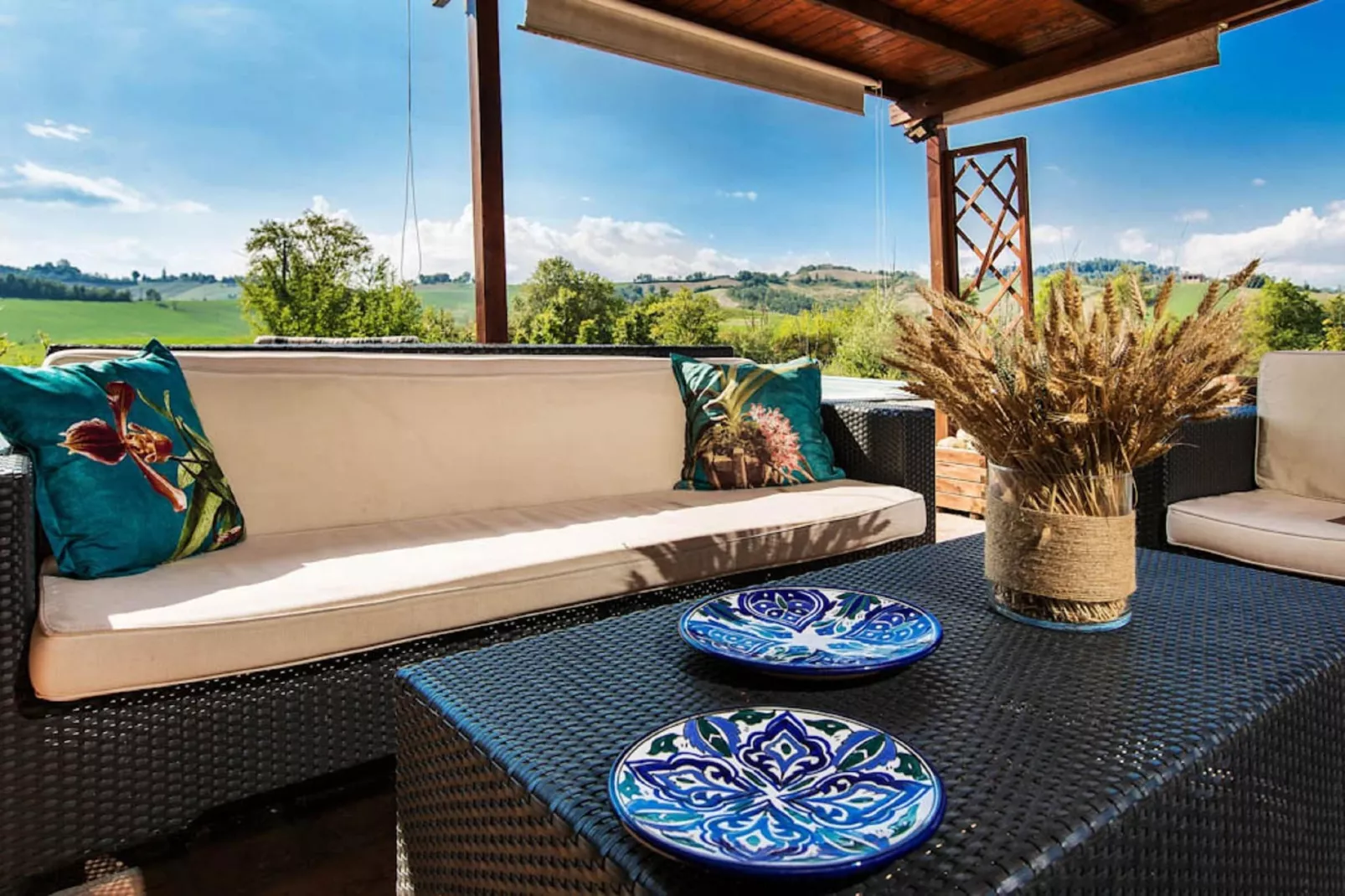 Cascina Tabia - Terrasse/Balkon