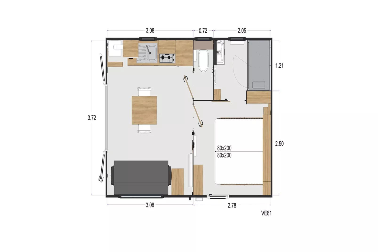 Vakantiepark Eiland van Maurik 8-Plan