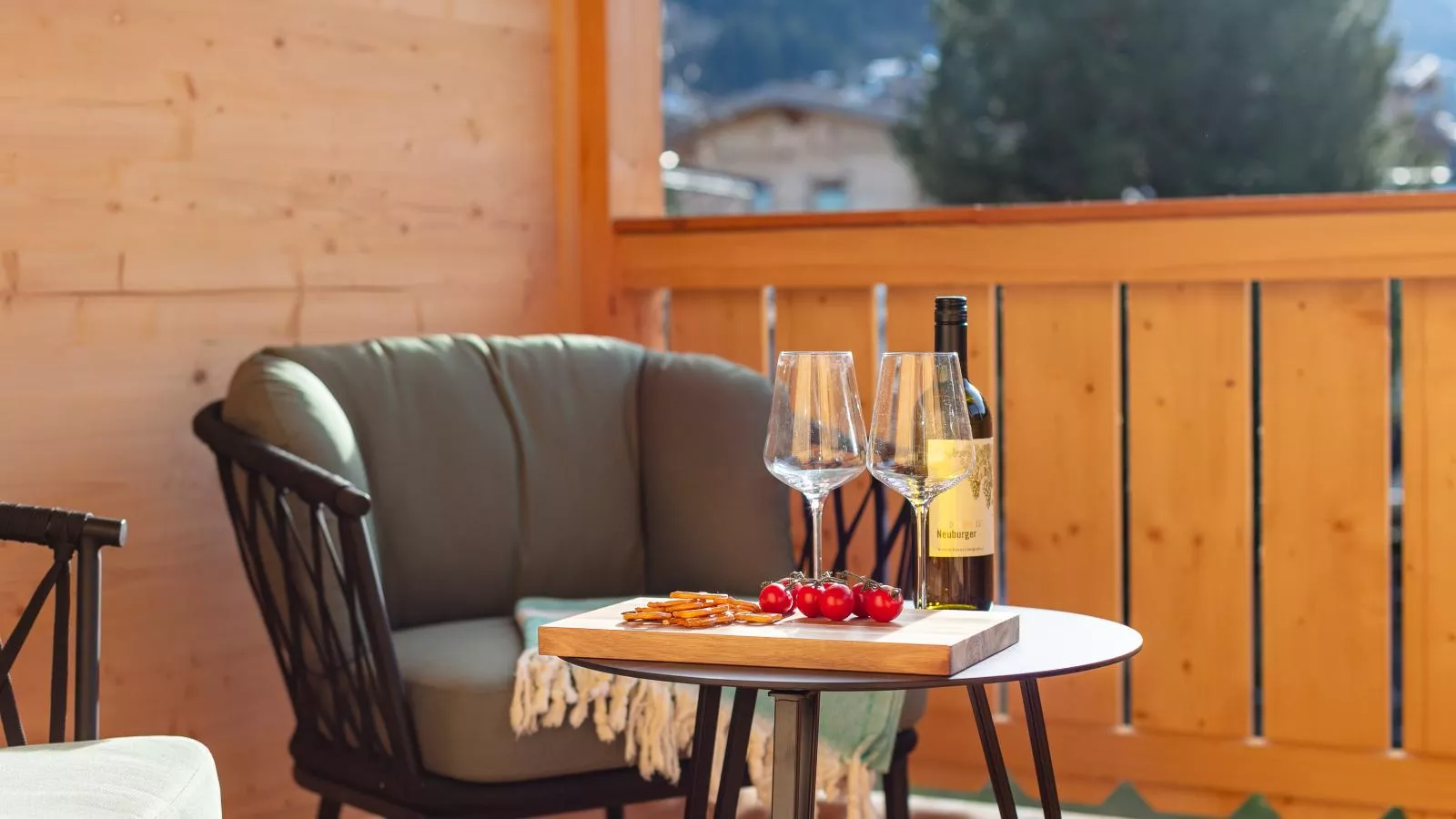 Haus Tauernblick Top 3 und 4-Terrasse/Balkon