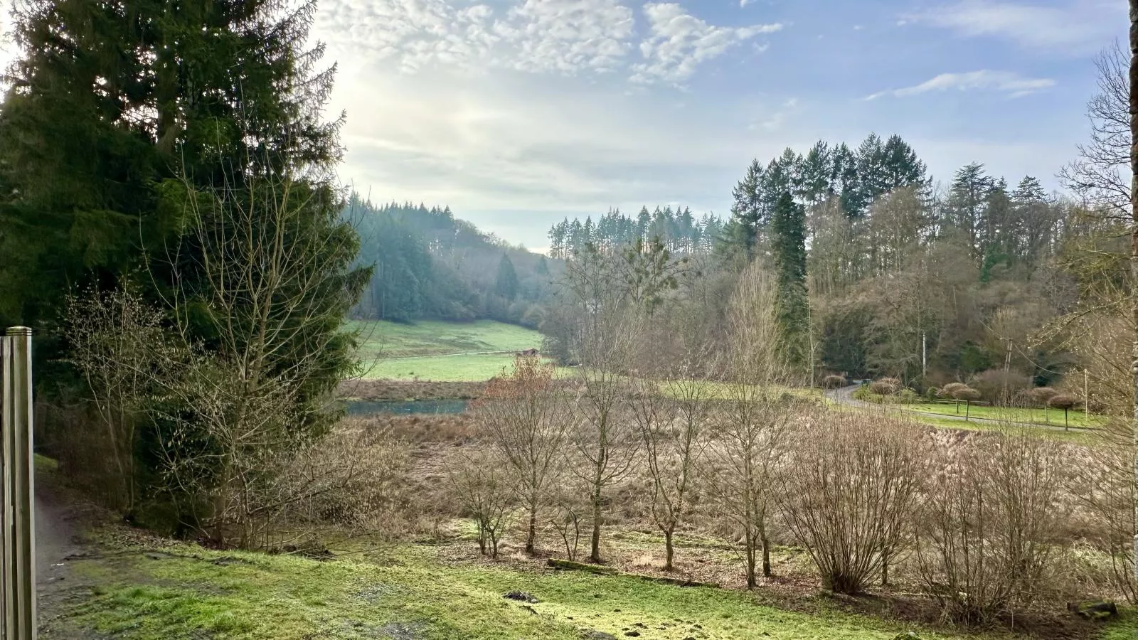 Gite de Montaigle - Aussicht Winter
