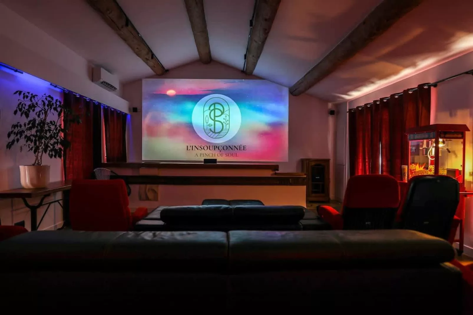 Charmant Mas Provençal avec piscine et jacuzzis-Living room