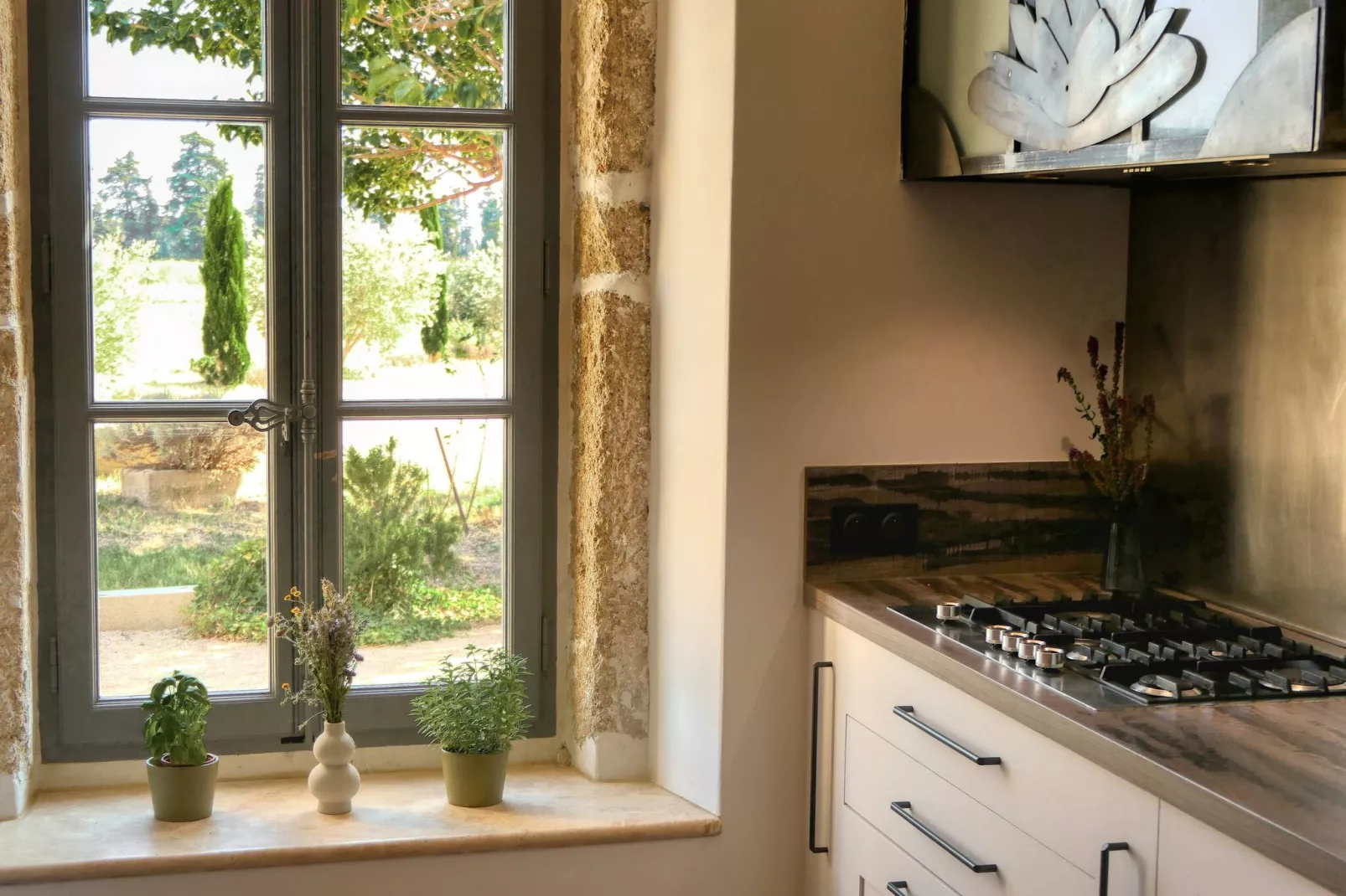 Mas du Mûrier-Cuisine