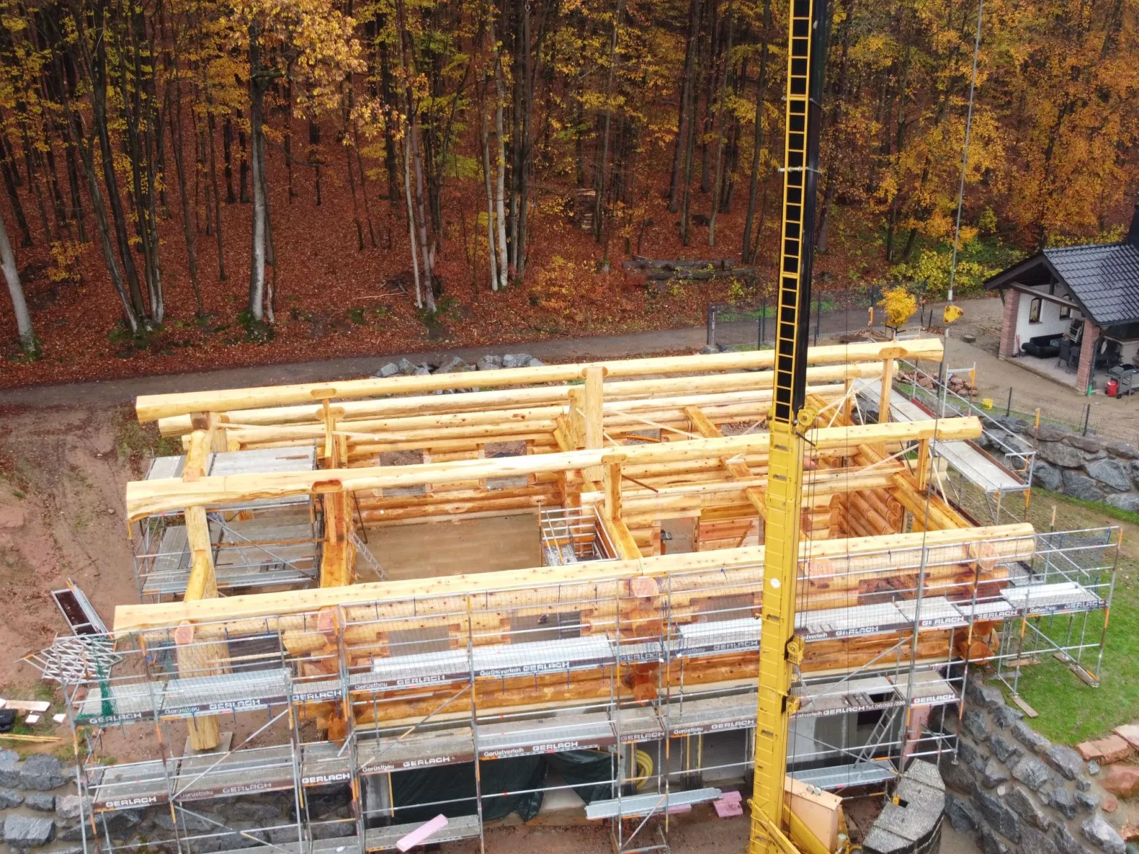 Luxus-Blockhausparadies Eveningwood im Spessart - Image-tags.info