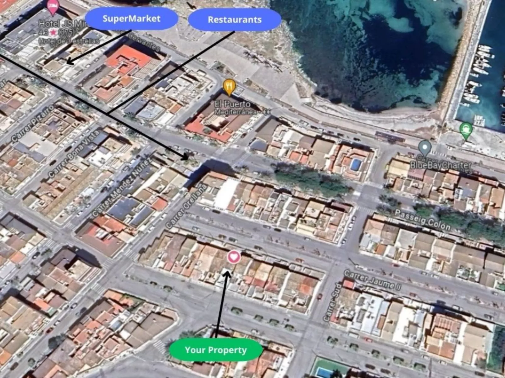 Gemütliches Stadthaus am Strand, 100 m vom Strand von Can Picafort entfernt - Image-tags.info