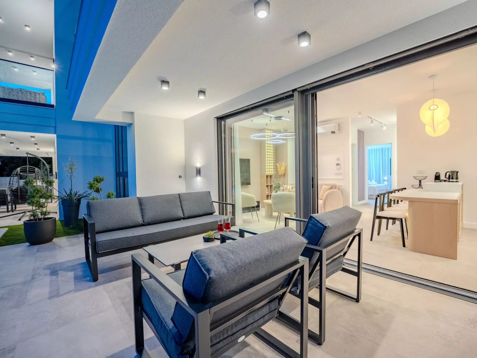 Zwei-Schlafzimmer-Wohnung Dantela mit privatem Pool - Inside