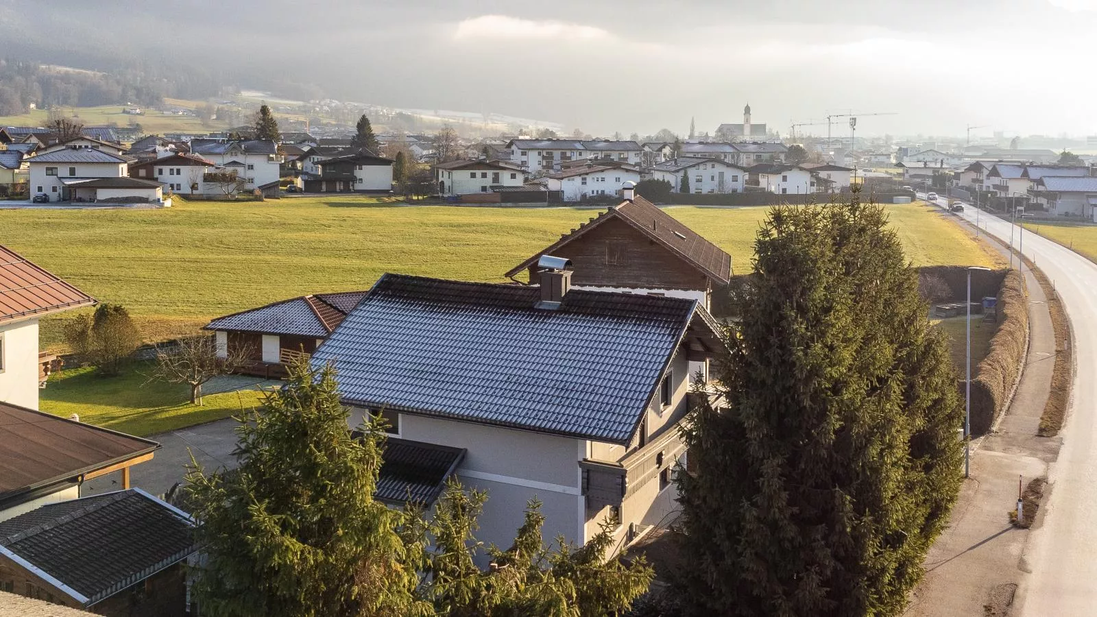 Kaiser Chalet Ebbs - Exterior in winter