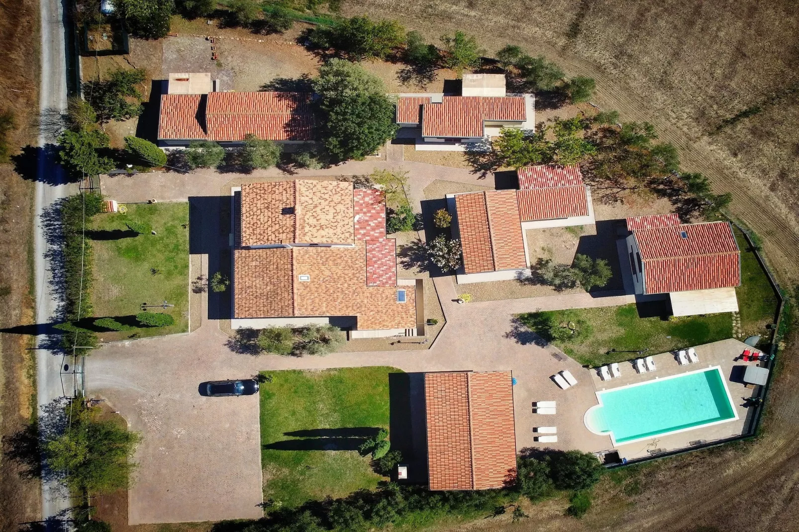 San Giuseppe-Aussicht Sommer