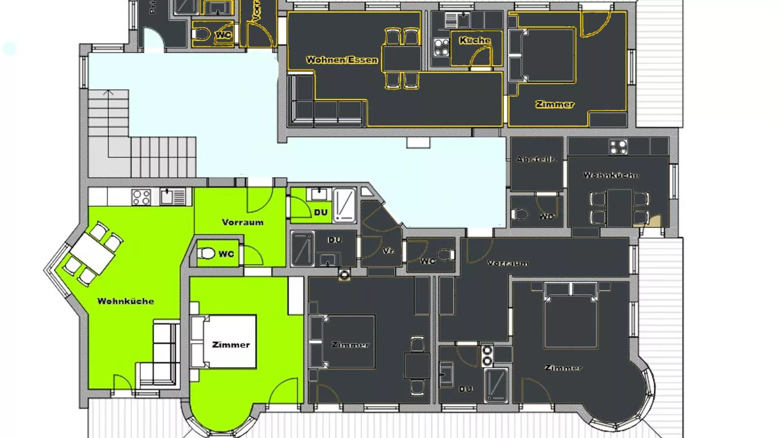 Landhaus Marchfeld Top 1  Top 2 Top 3 - Floor plan