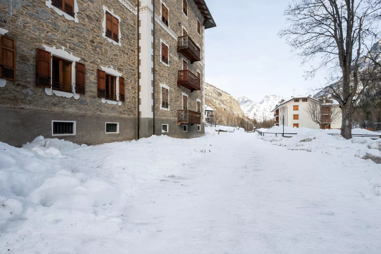 BILO 1 CERESOLE-Garden in winter