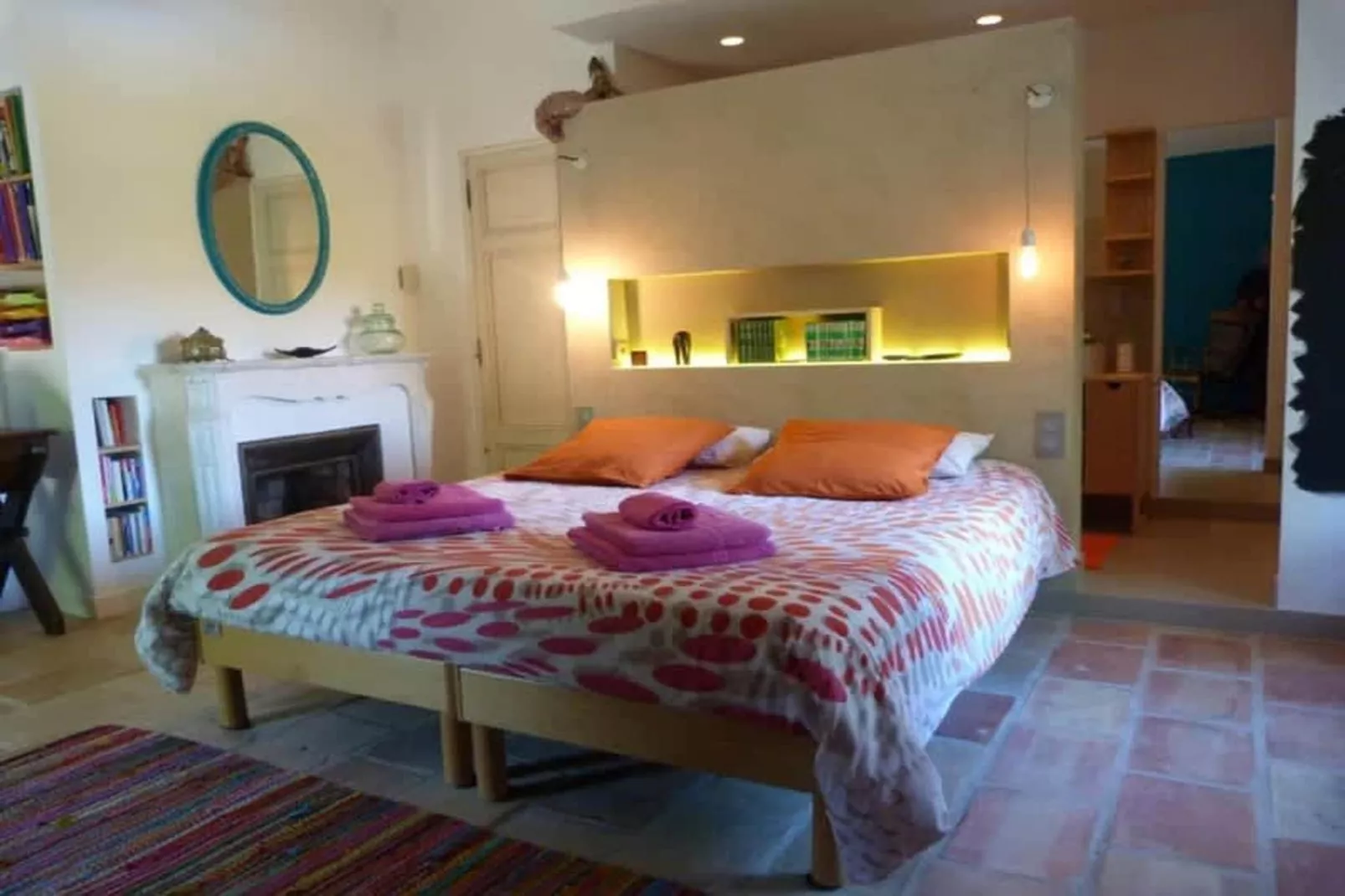 Villa provencale pour les amoureux de la nature en Lubéron-Bedroom