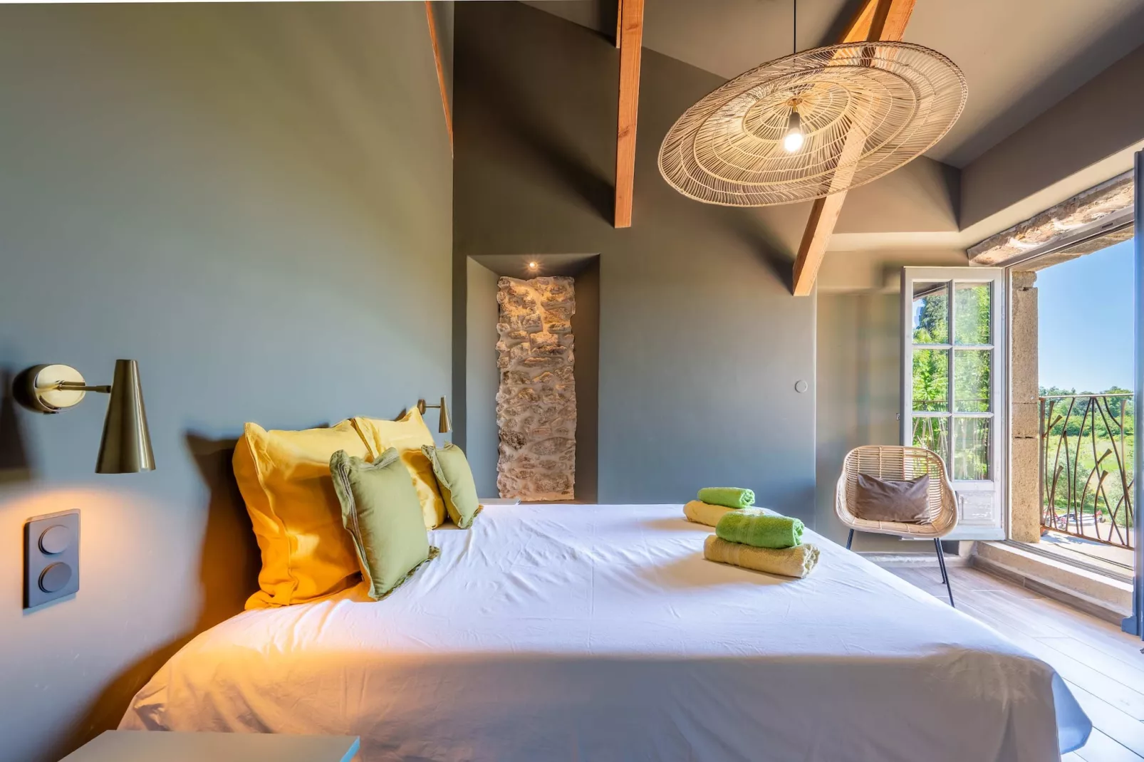 Mas du Mûrier-Chambre