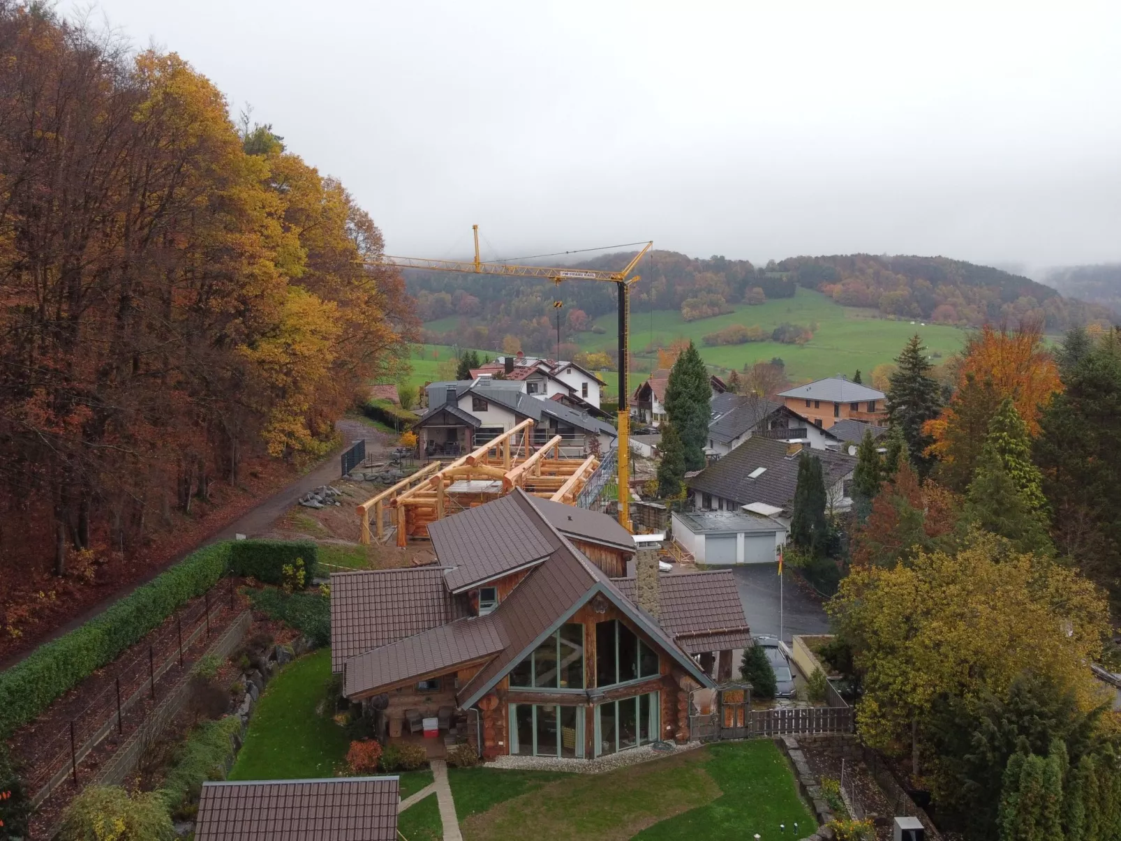 Luxus-Blockhausparadies Eveningwood im Spessart - Image-tags.info
