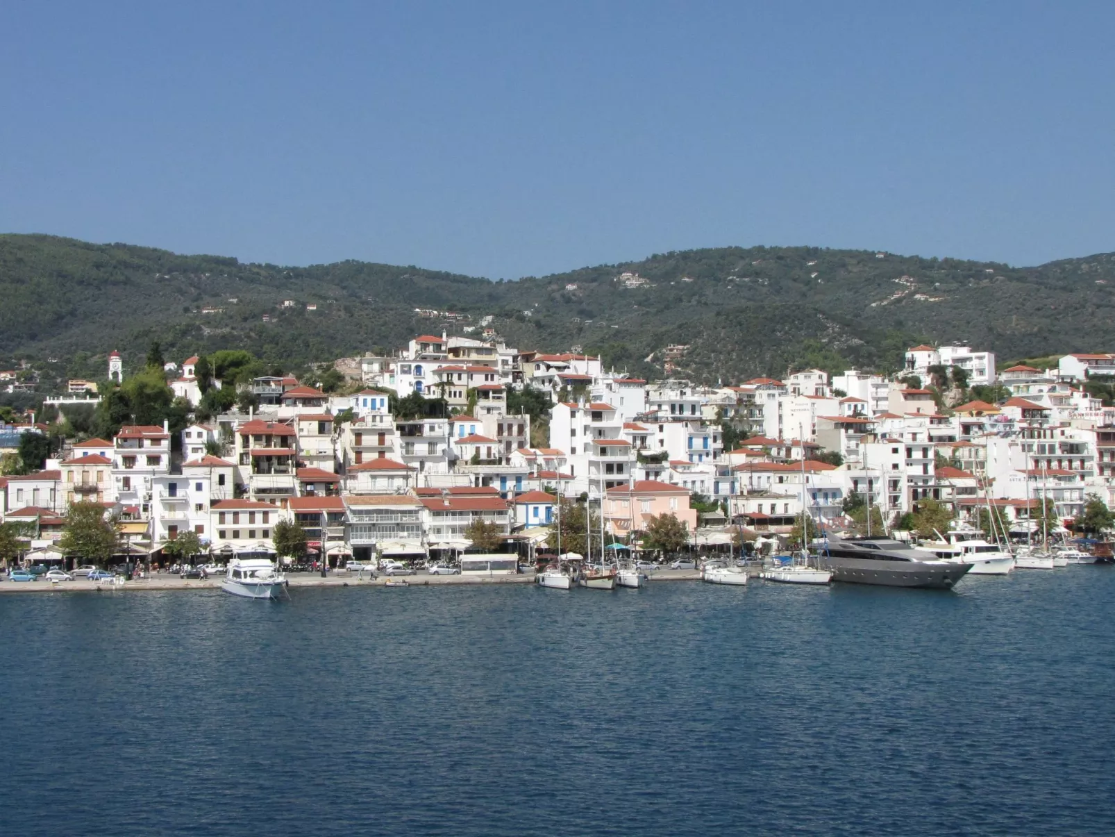 Skiathos Ferienhaus - Drinnen