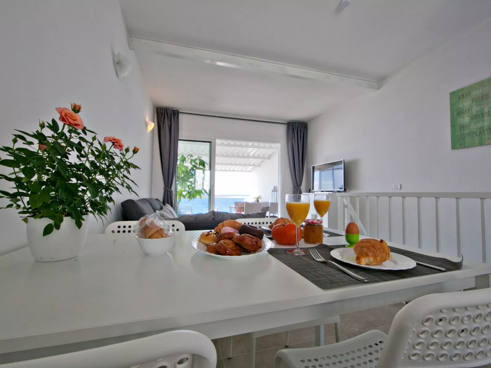 In Bocacangrejo mit Privatem Balkon - Dedans