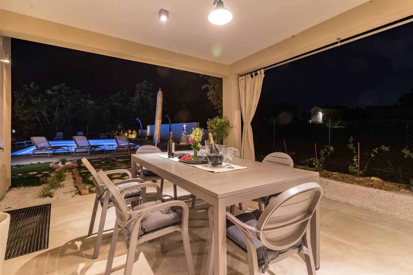 Villa My Koltrina-Balcon-terrasse