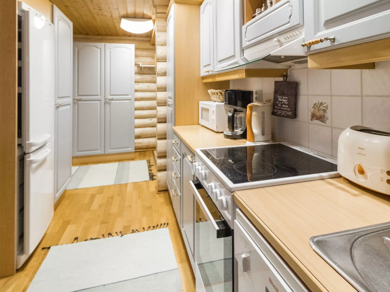 Salvostie 13, hetta - Dedans