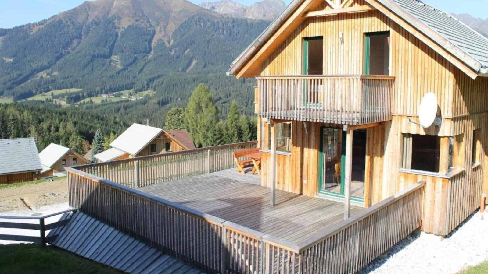 Tauern Lodge - Außenbereich Sommer