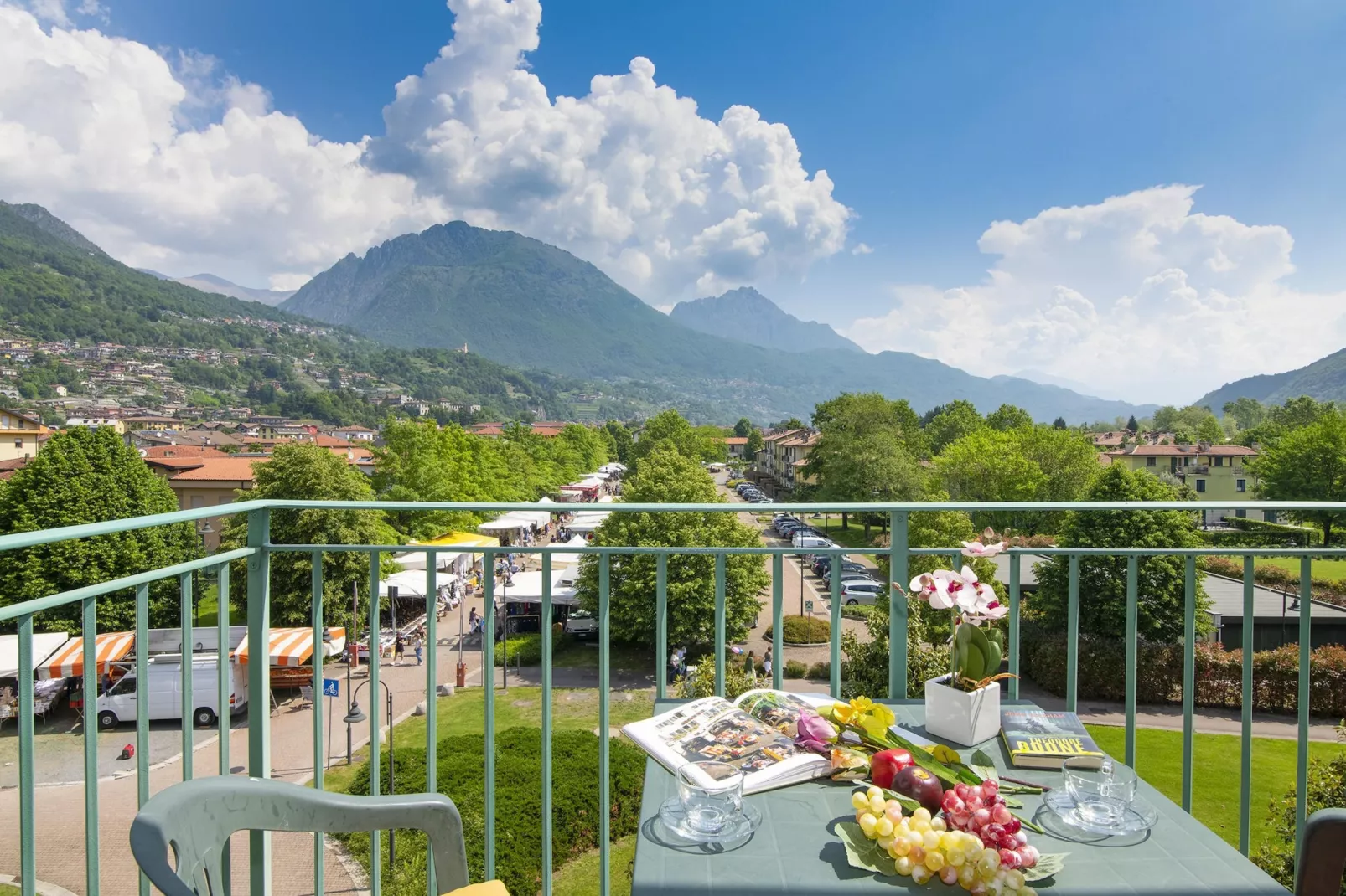 RESIDENCE PORTO LETIZIA - PALACE-1ROOM APT 4 PAX MOUNTAIN VIEW PLUS 8203 - P1MP4 - Terrace balcony